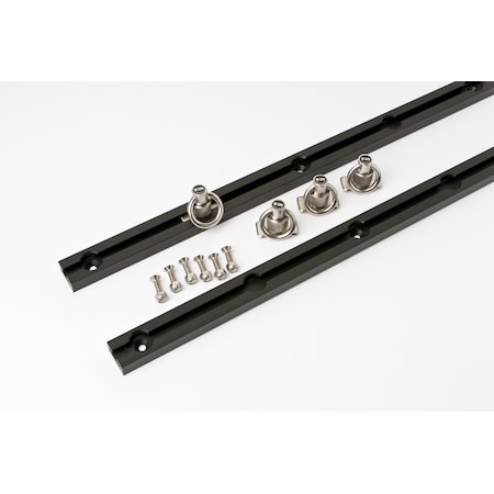 Hi-Lift Jack 93IN BLACK ANODIZED SLIDE-N-LOCK TIE-DOWN SYSTEM BXR93B